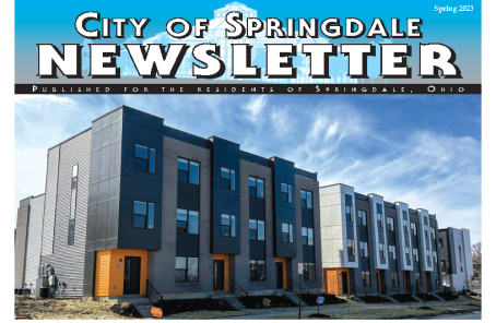Spring Newsletter 2023 First Page