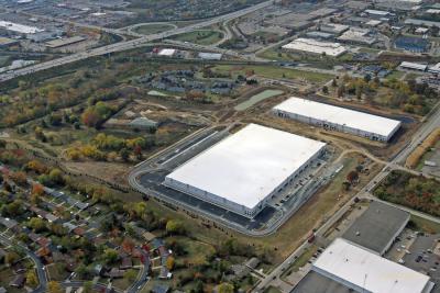 Aerial photo of Springdale Commerce Park