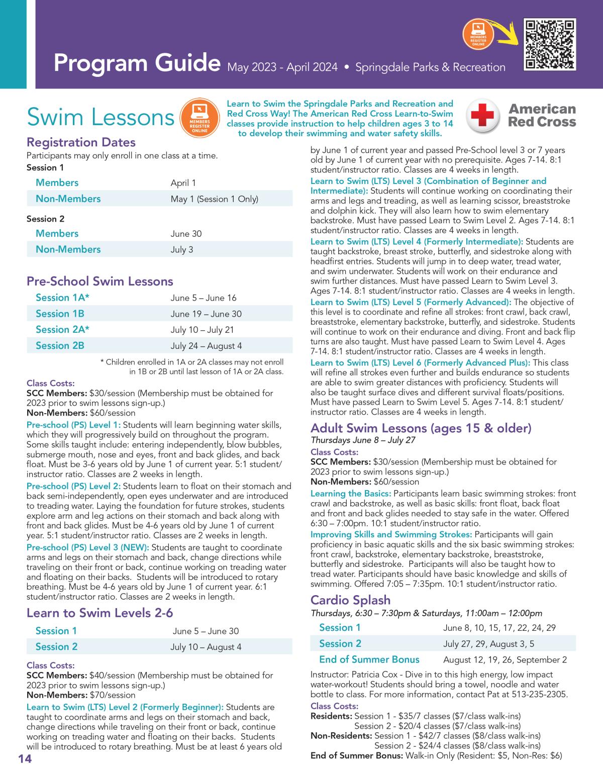 PG - Swim Lessons