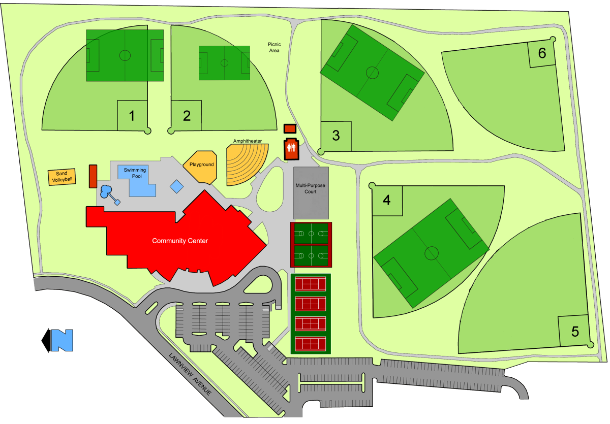 2023 SCC Grounds Map